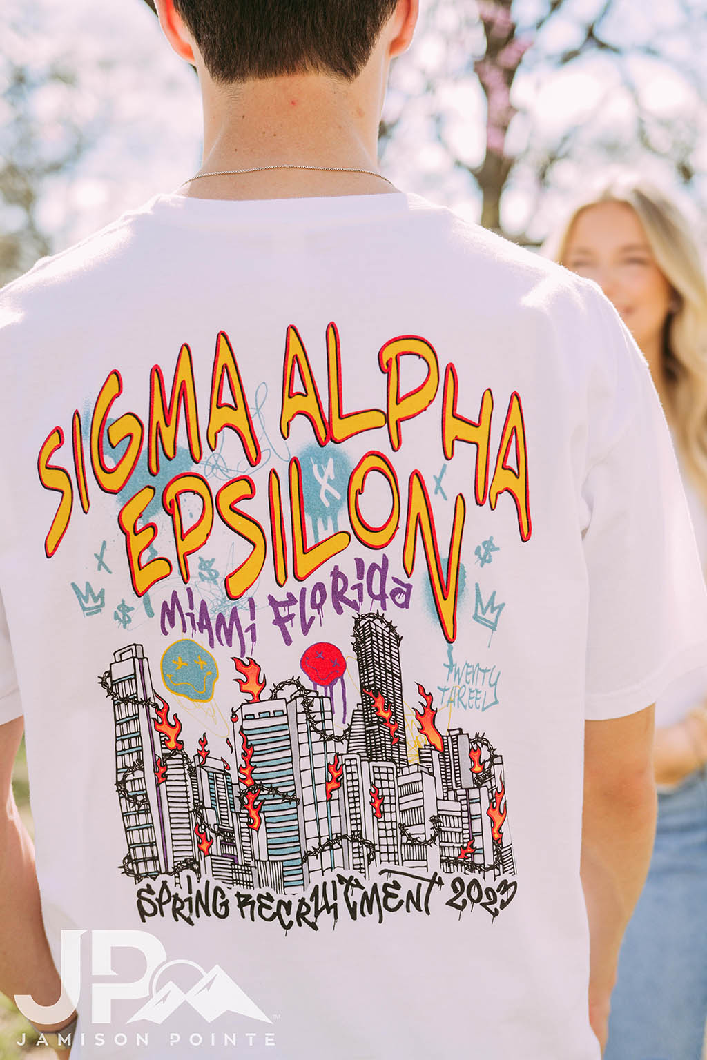 Sigma Alpha Epsilon Spring Recruitment Shirt Jamison Pointe