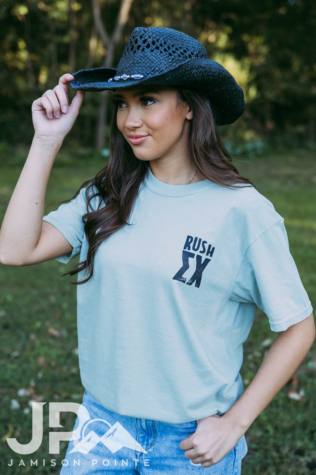 Sigma Chi Bull Riding Fall Rush Tshirt