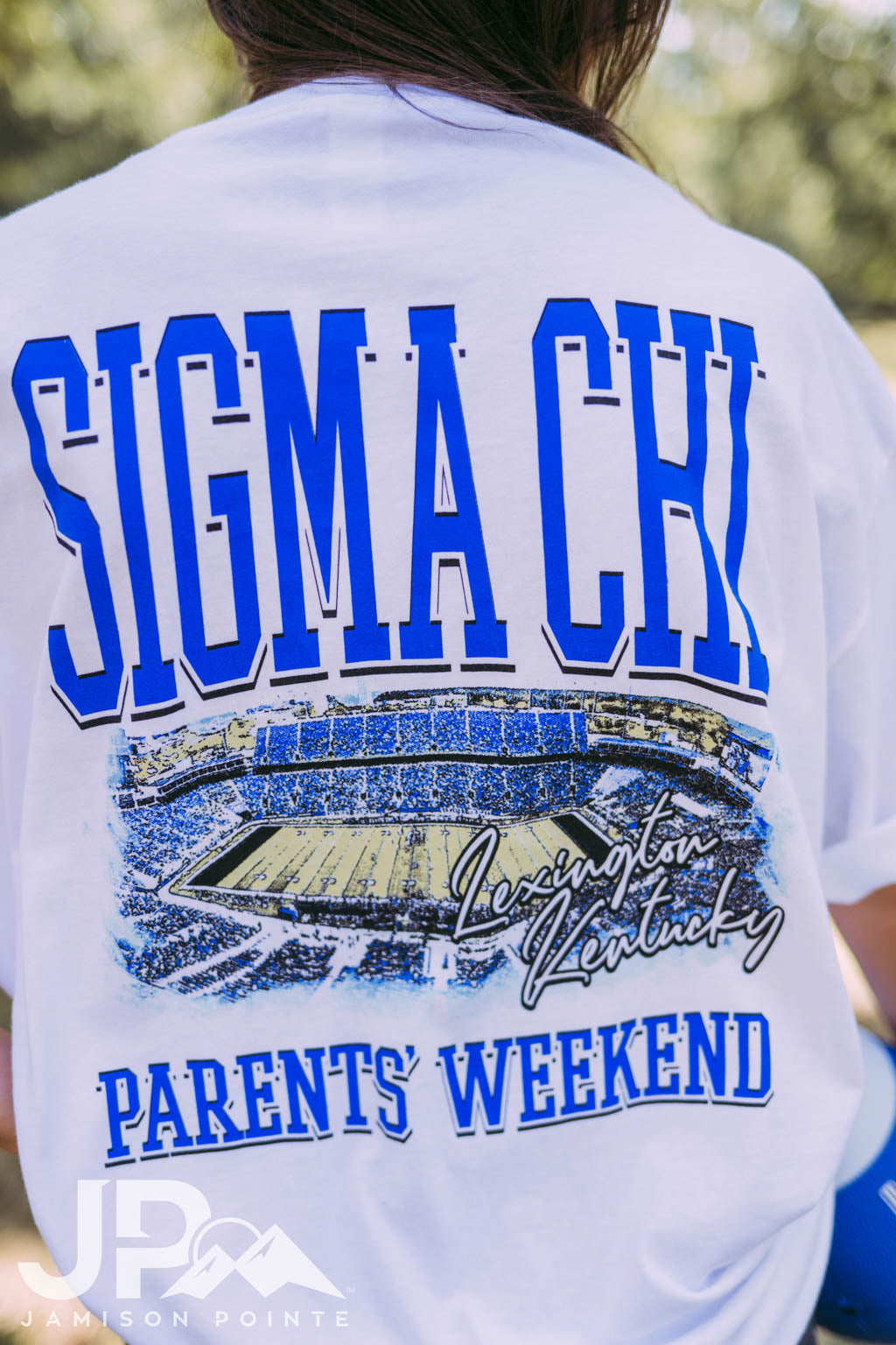 Sigma Chi Football Field Parent&#39;s Weekend Tee
