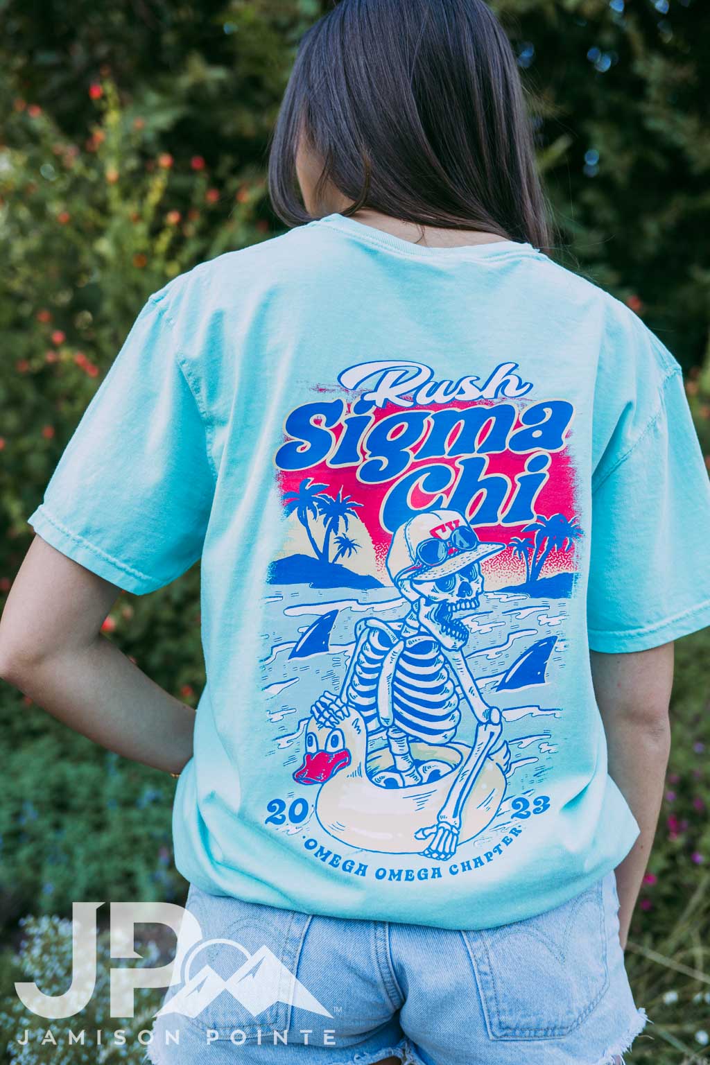 Sigma Chi Skeleton Rush Tshirt