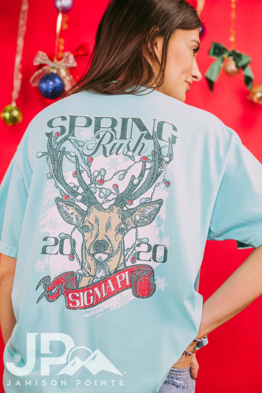 Sigma Pi Spring Rush Reindeer Tee