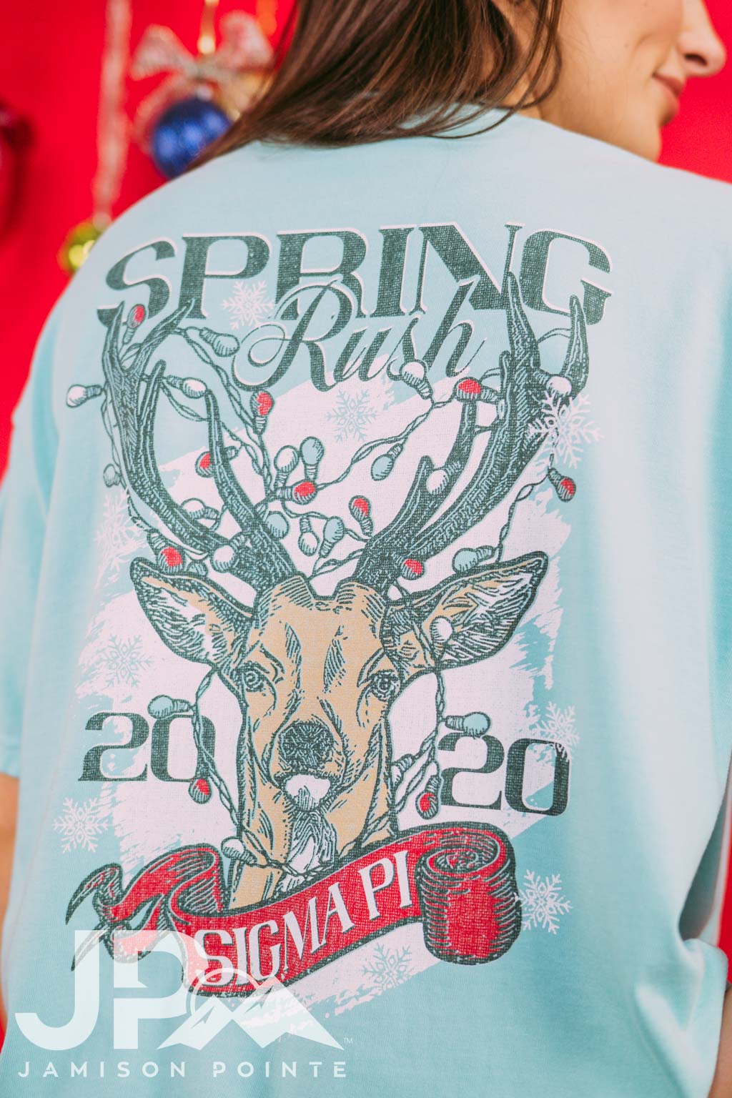 Sigma Pi Spring Rush Reindeer Tee