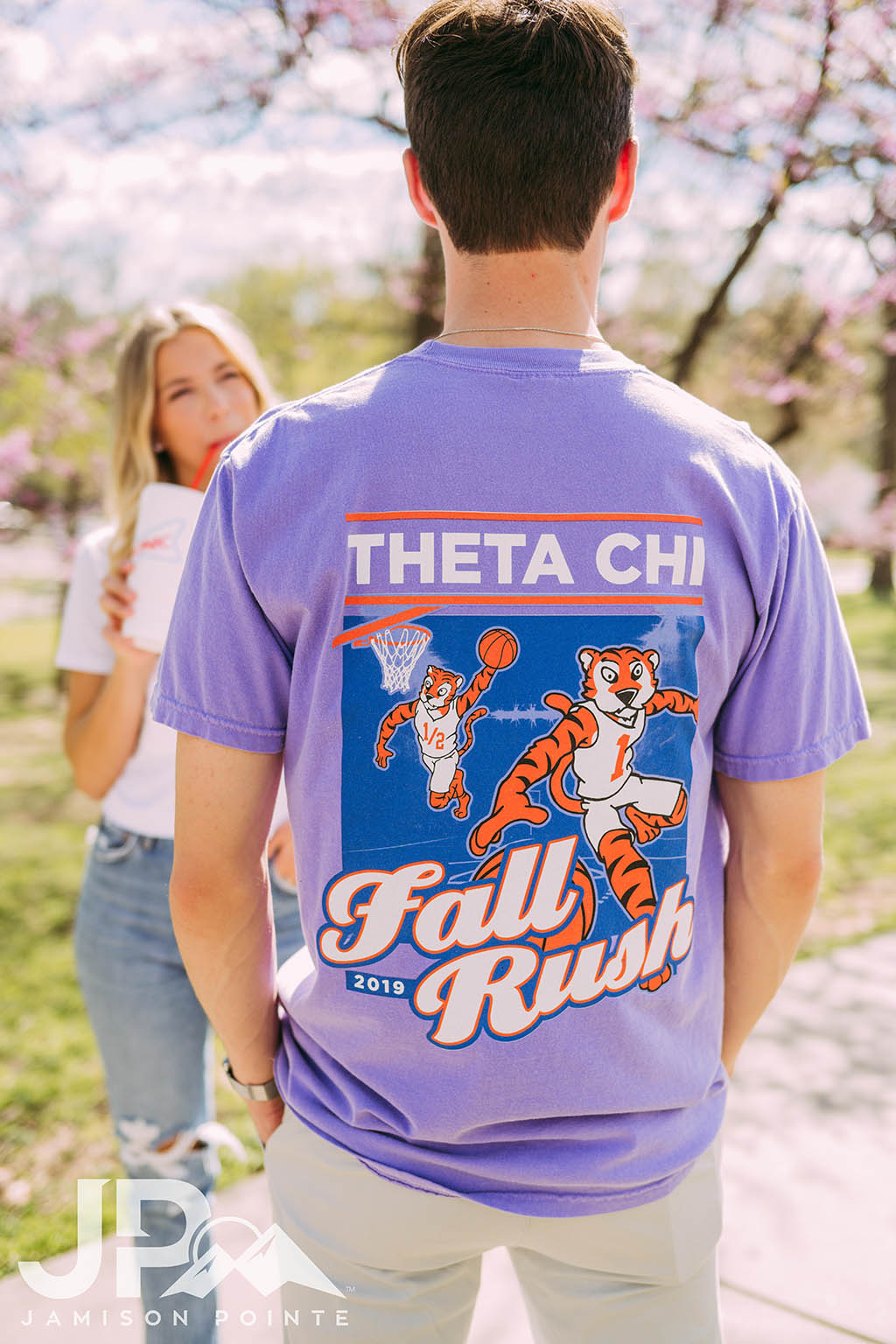 Theta Chi Fall Rush Basketball Tshirt