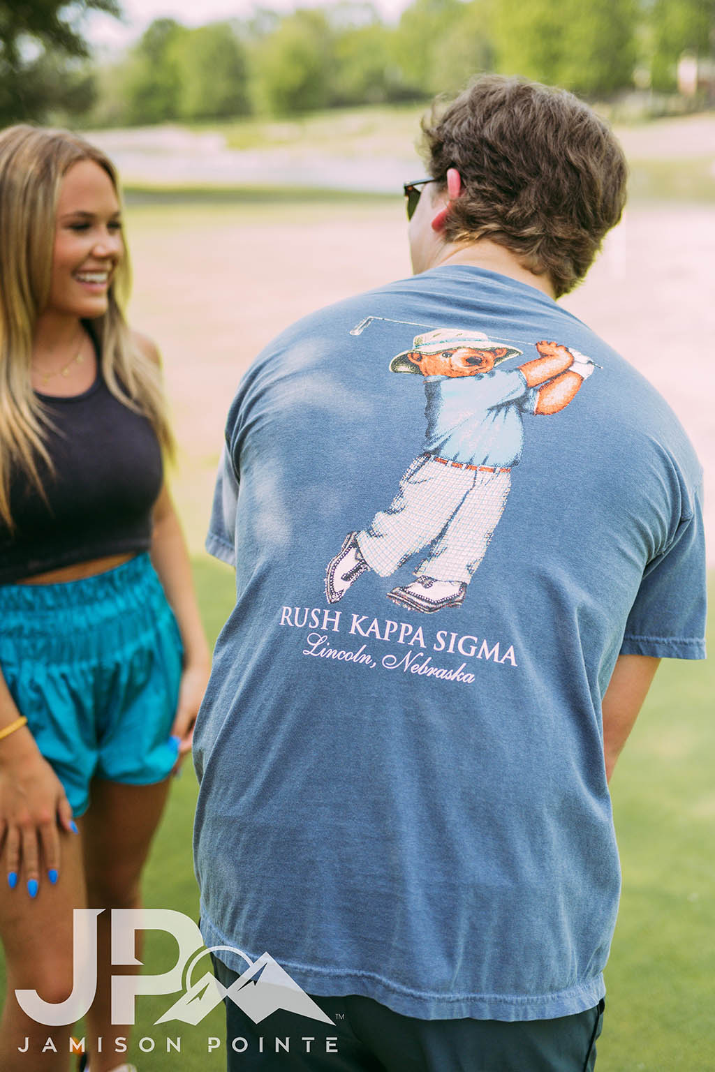 Kappa Sigma Spring Rush Golfing Bear Tee