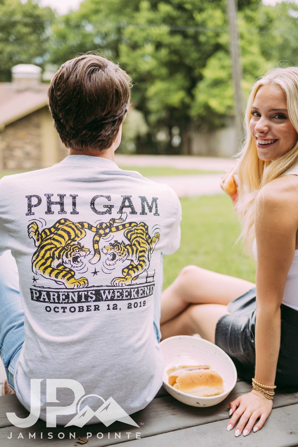 Phi Gamma Delta Vintage Tiger Parents Weekend Tshirt