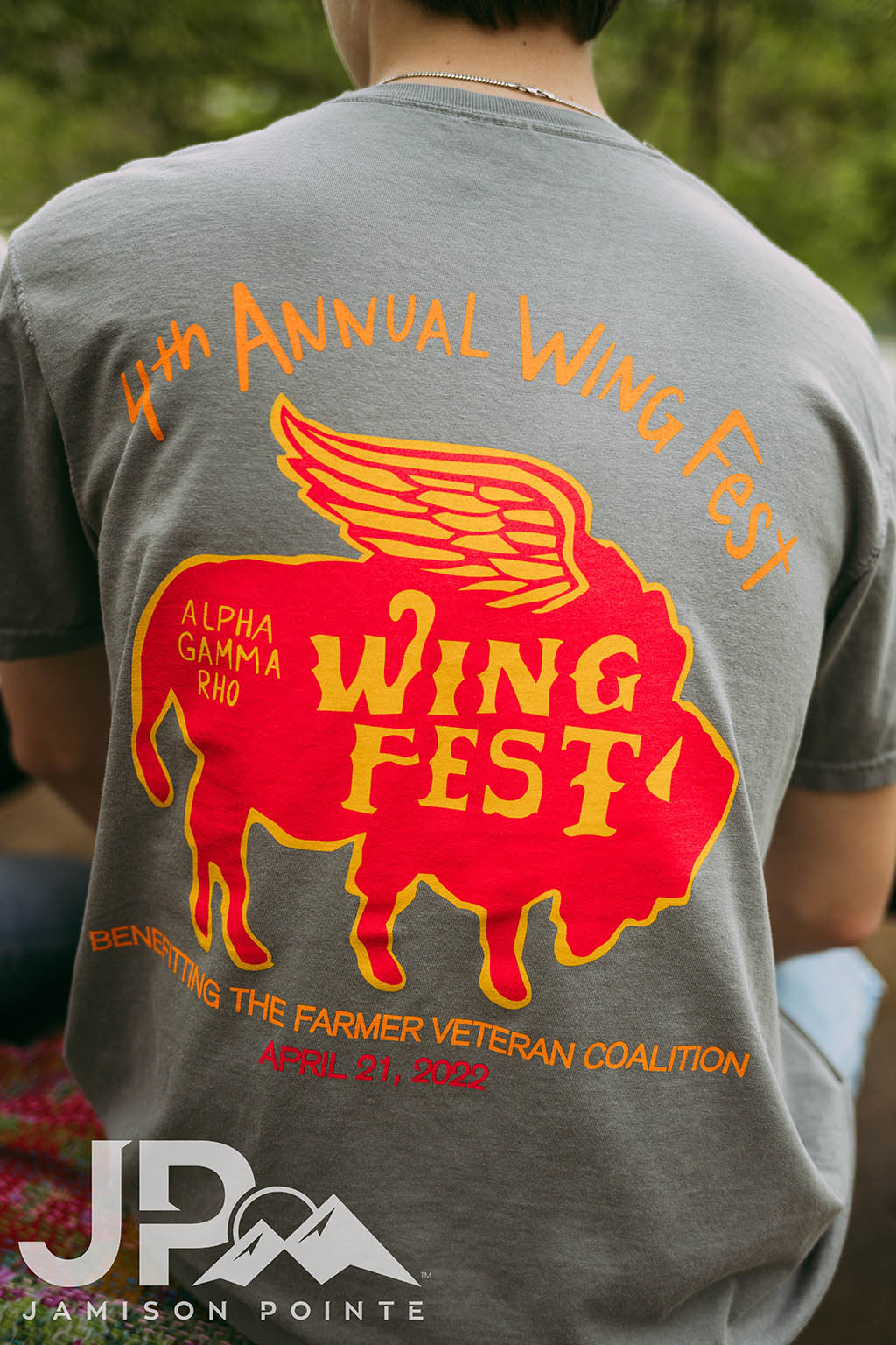 Alpha Gamma Rho Wing Fest Tee