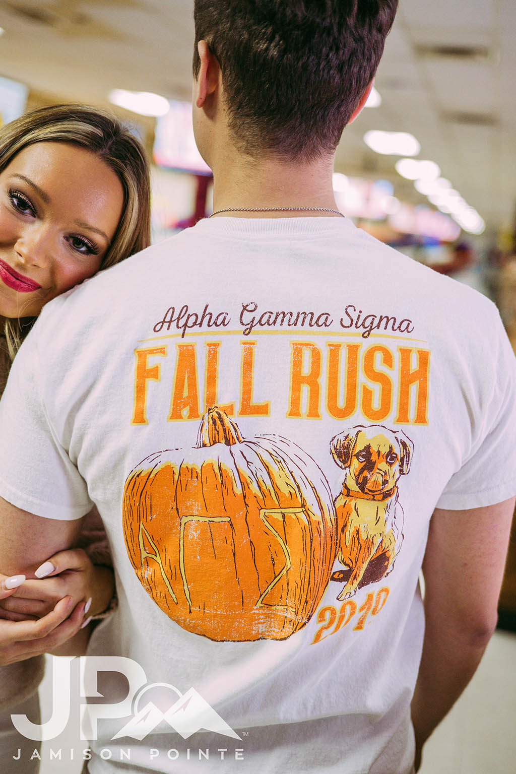 Alpha Gamma Sigma Fall Rush Pumpkin Puppy Tee