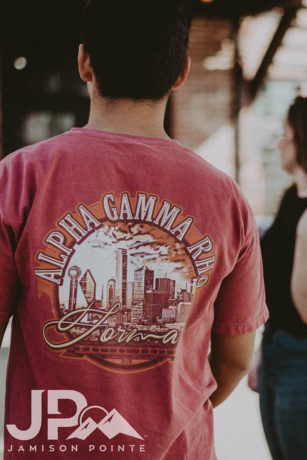 Alpha Gamma Rho Formal City Tee