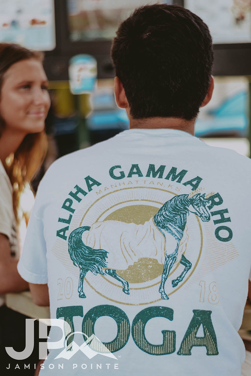 Alpha Gamma Rho Toga Social Tee