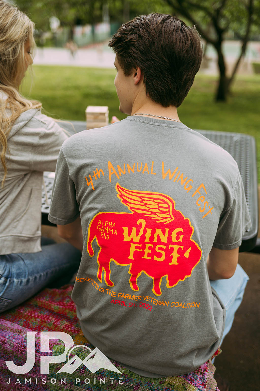 Alpha Gamma Rho Wing Fest Tee