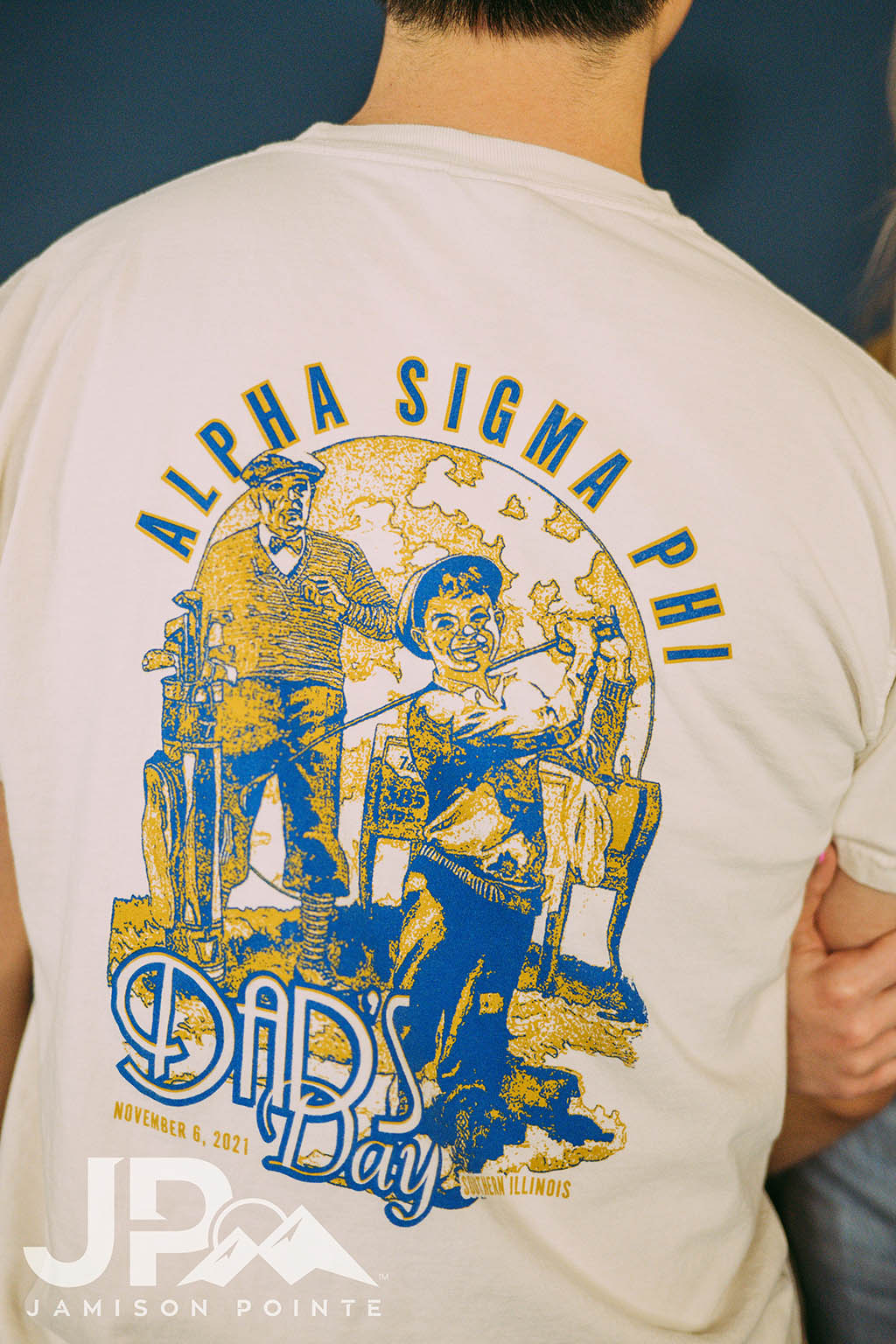 Alpha Sigma Phi Golf Dad&#39;s Day Tee