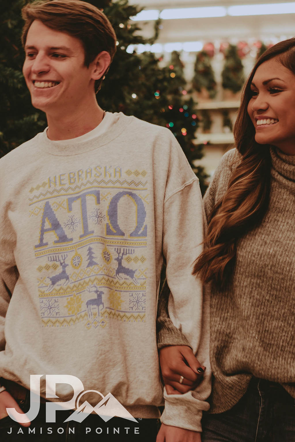 Alpha Tau Omega Christmas Sweatshirt
