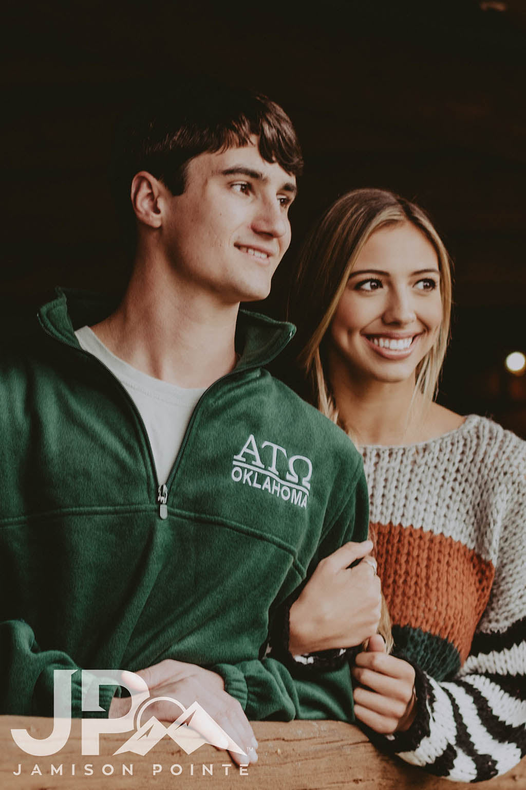 Alpha Tau Omega PR Oklahoma Quarter Zip Sweatshirt