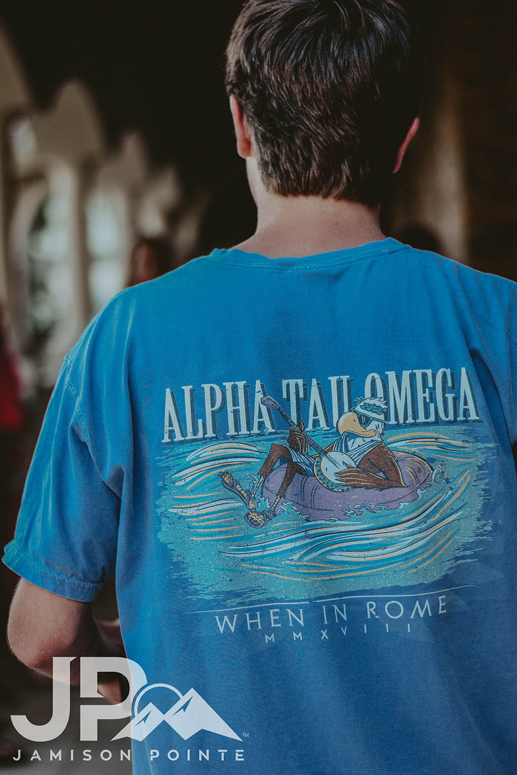 Alpha Tau Omega When In Rome Social Tee