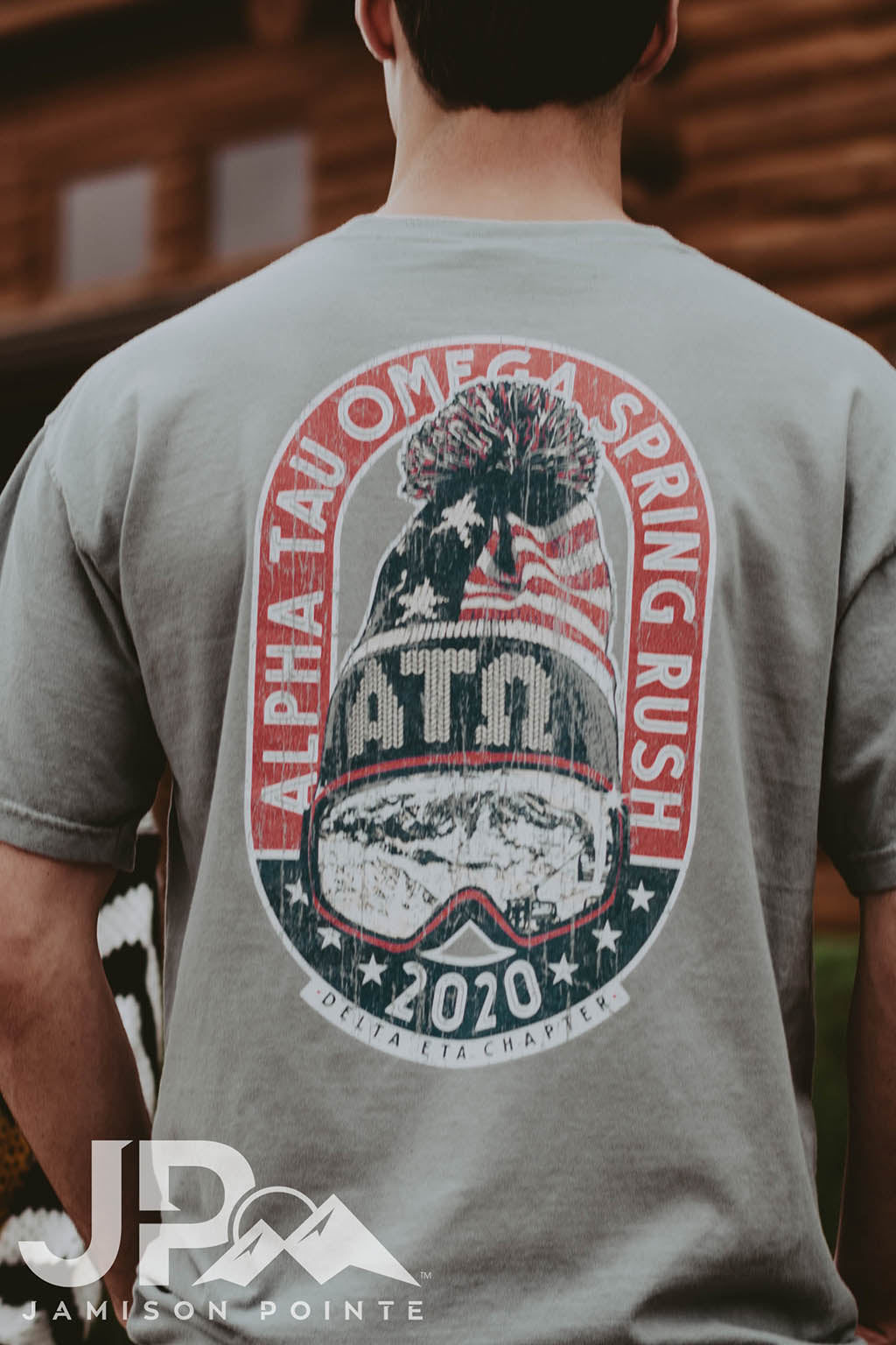 Alpha Tau Omega Spring Rush Ski Tee