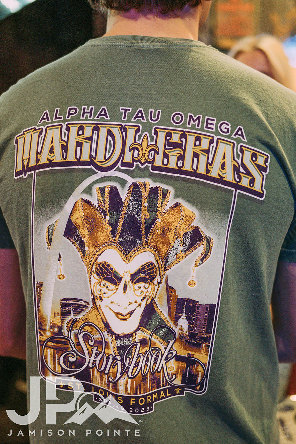 Alpha Tau Omega Mardi Gras Storybook Formal Tee