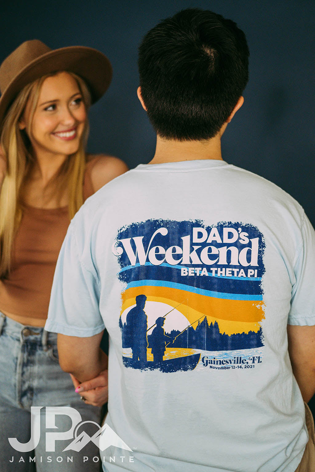 Beta Theta Pi Fishing Dad&#39;s Weekend Tee