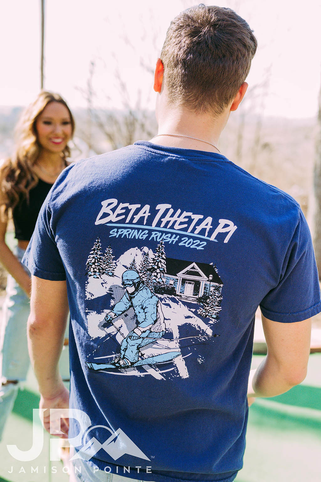 Beta Theta Pi Spring Rush Ski Tee