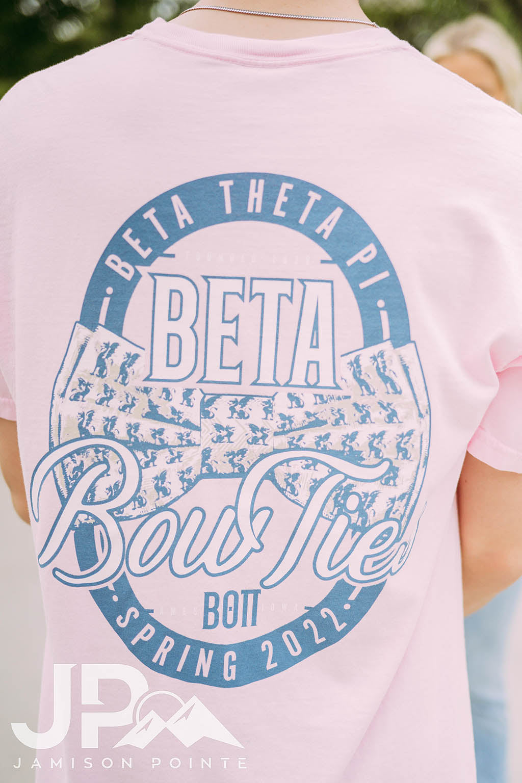 Beta Theta Pi Bow Tie Tee - Jamison Pointe, image size:1024x1536