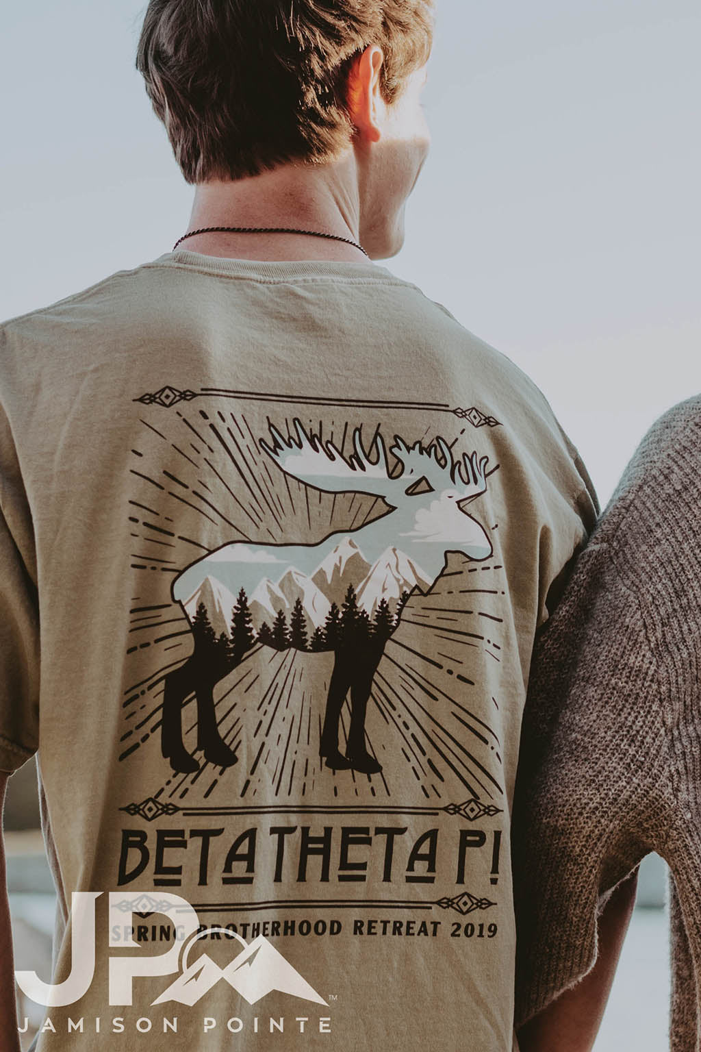 Beta Theta Pi Brotherhood Retreat Moose Tee