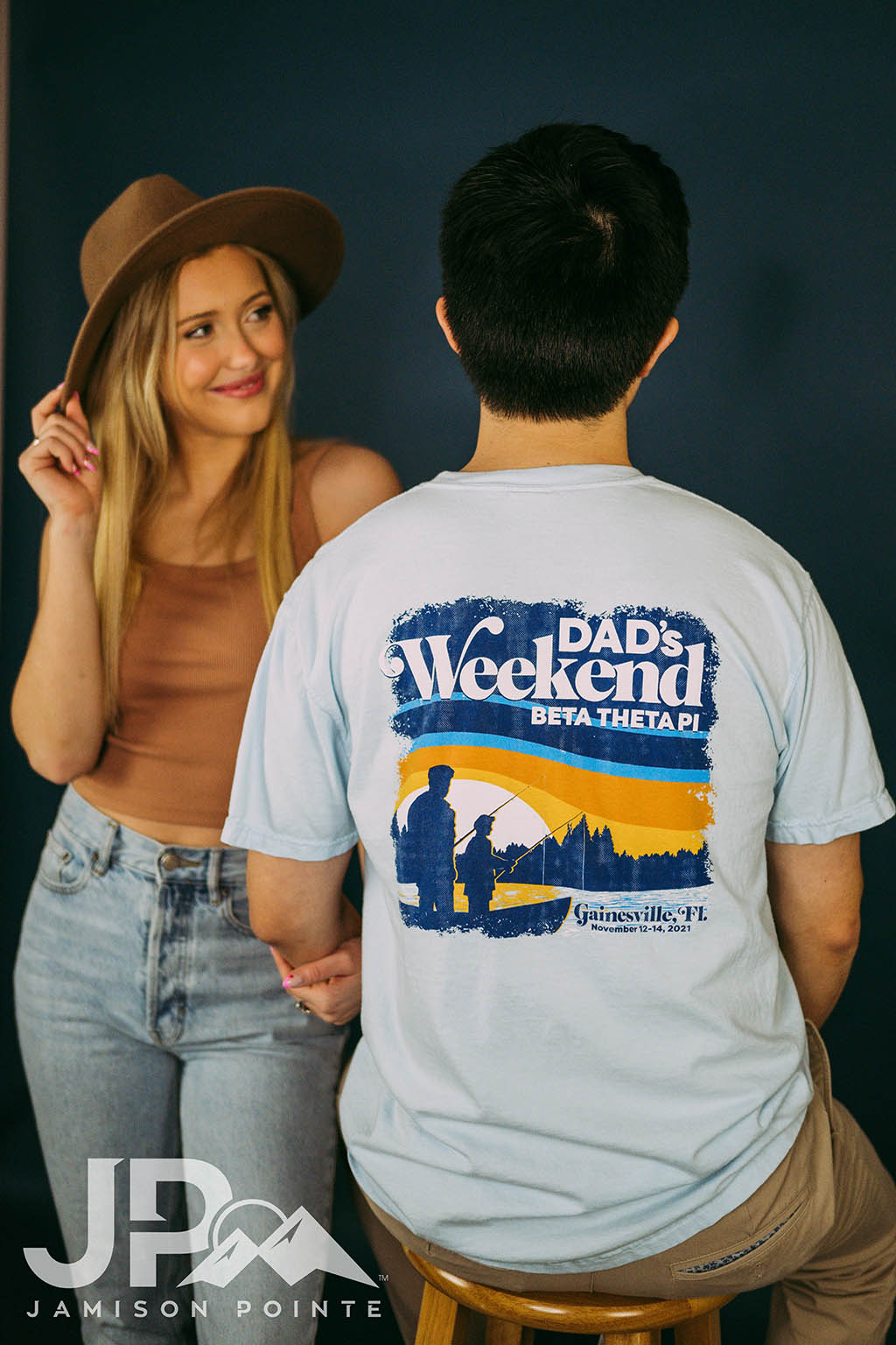Beta Theta Pi Fishing Dad&#39;s Weekend Tee