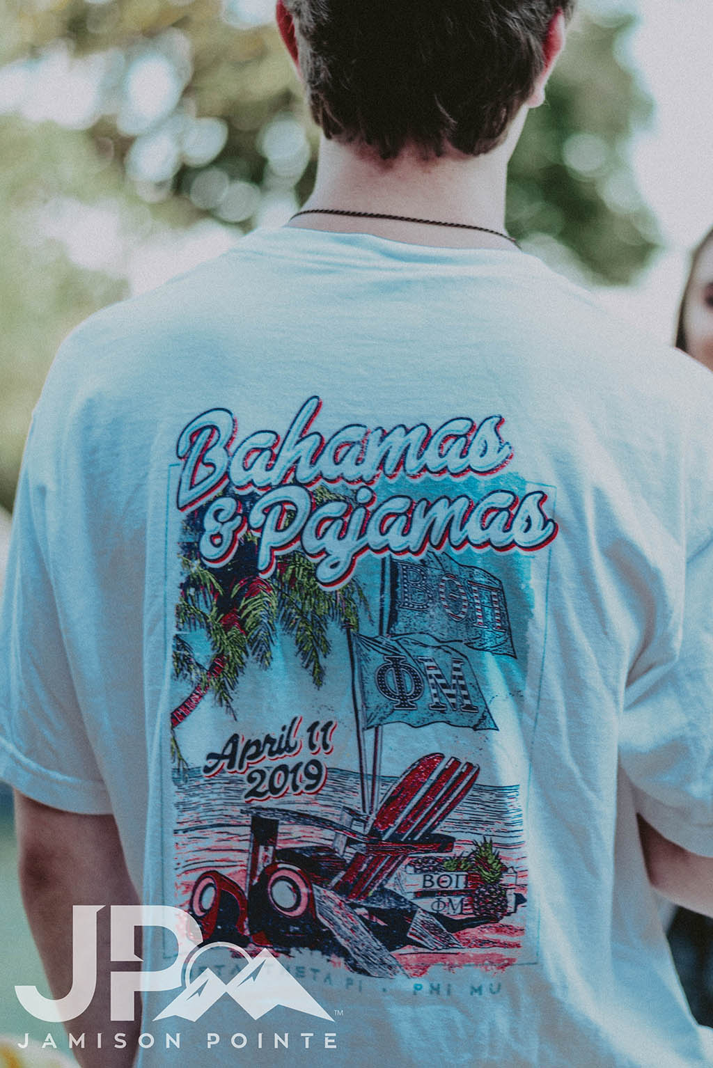 Beta Theta Pi Bahamas &amp; Pajamas Social Tee