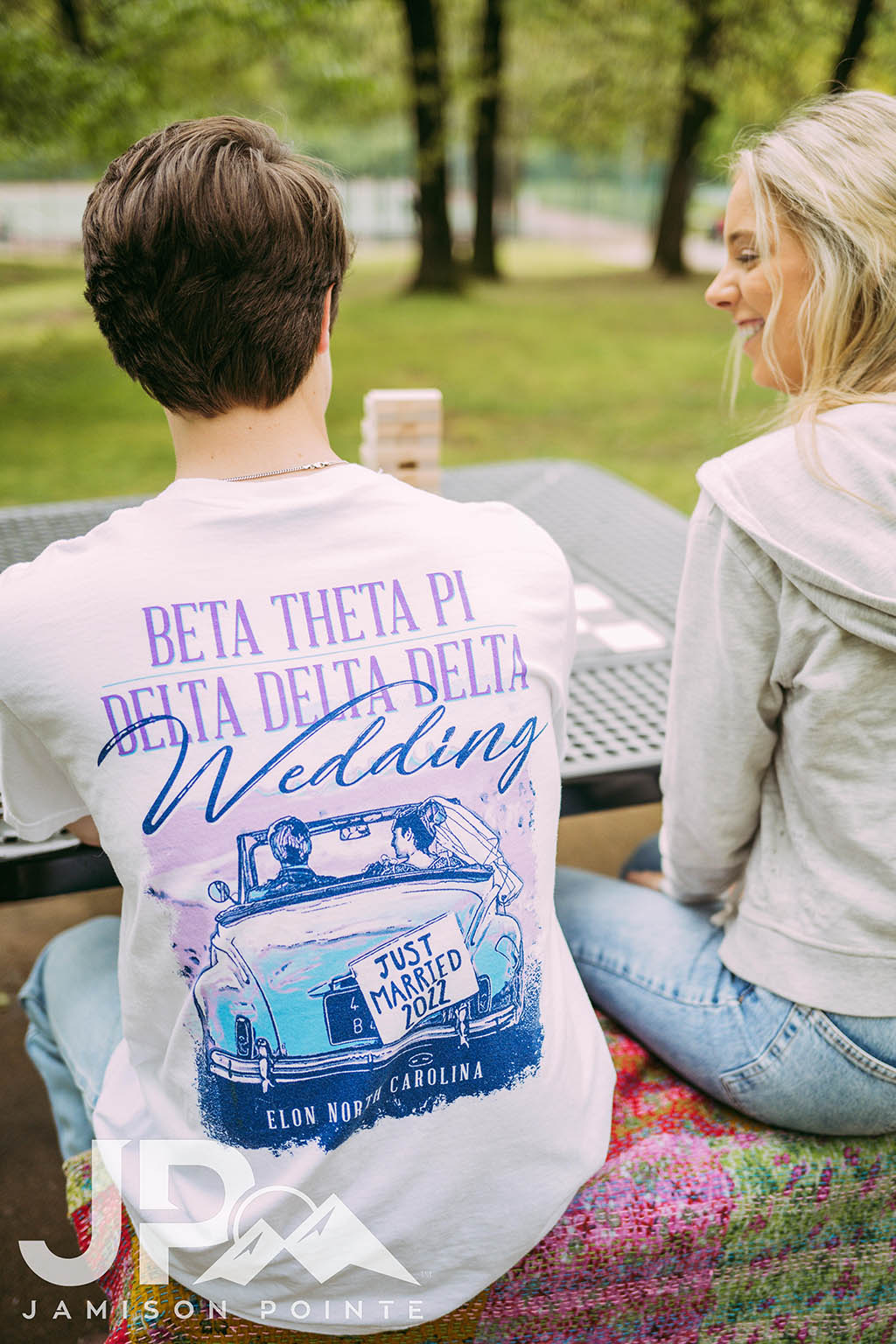 Beta Theta Pi x Tri Delt Wedding Tee