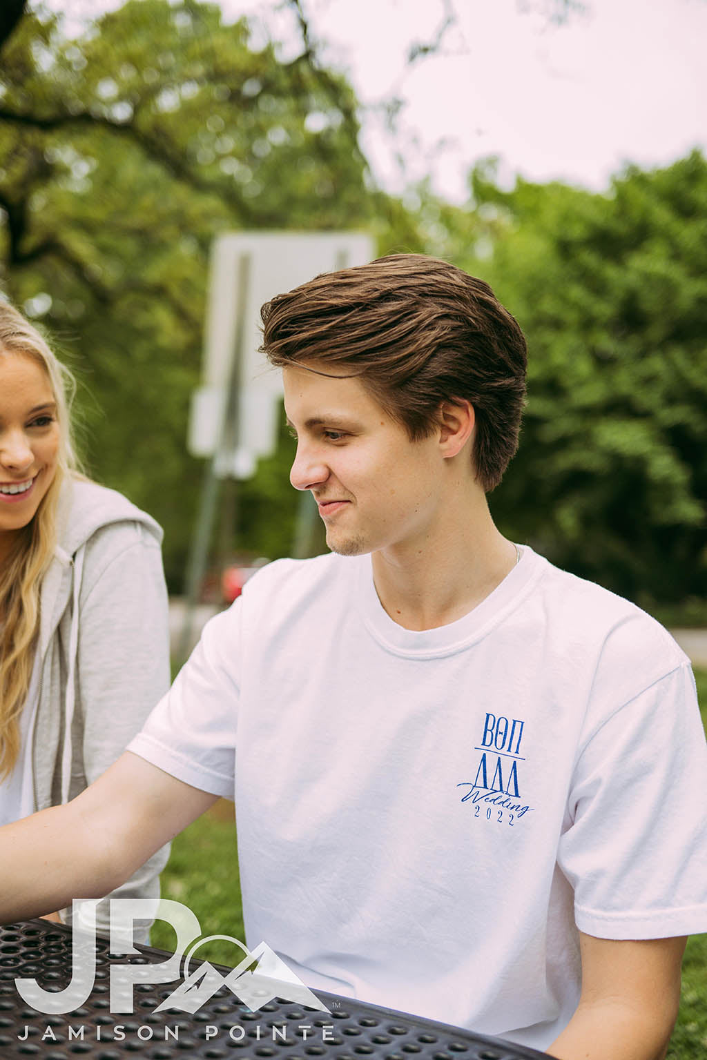 Beta Theta Pi x Tri Delt Wedding Tee