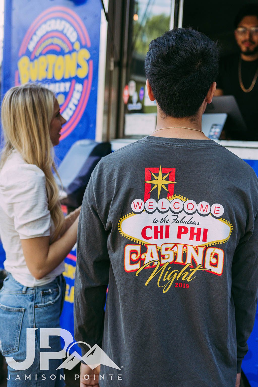 Chi Phi Casino Night Long Sleeve Tee