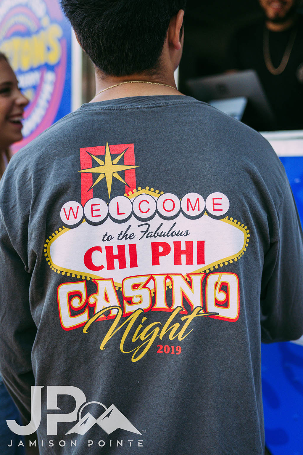Chi Phi Casino Night Long Sleeve Tee