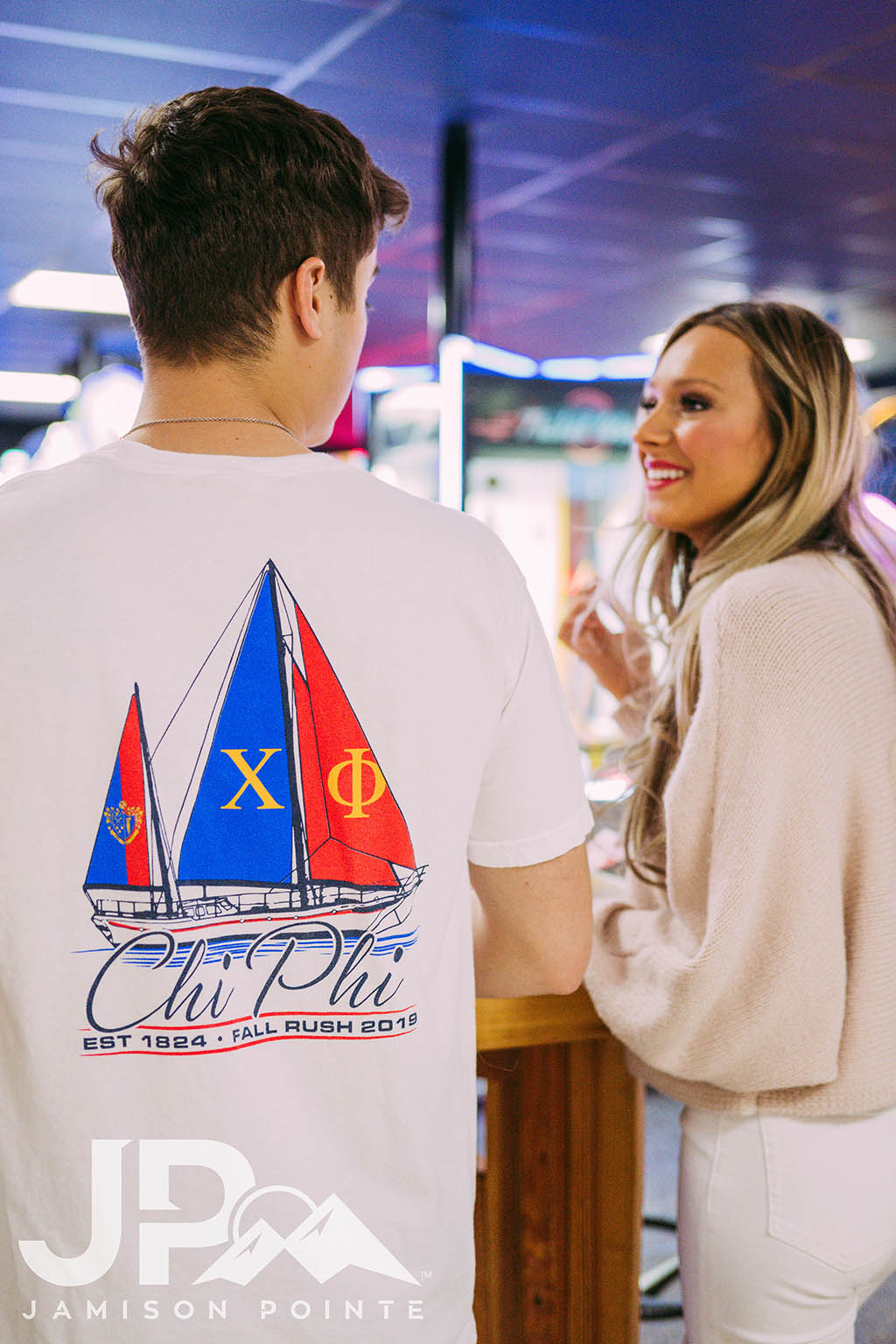 Chi Phi Fall Rush Sailboat Tee