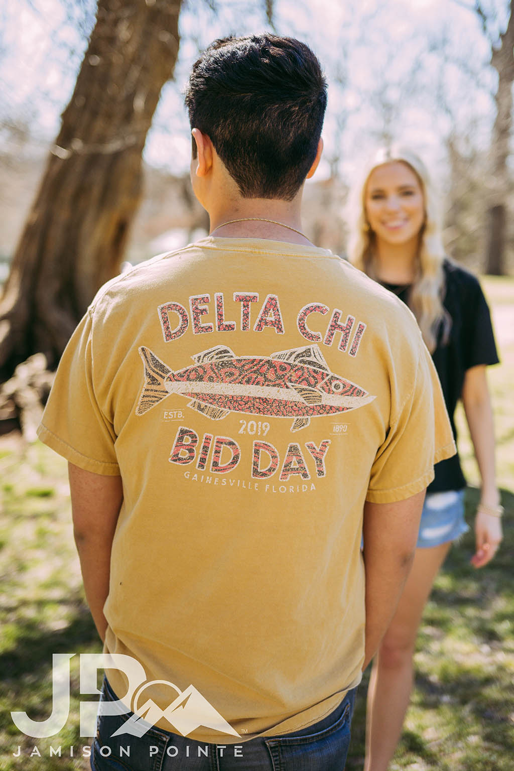 Delta Chi Bid Day Fish Tee
