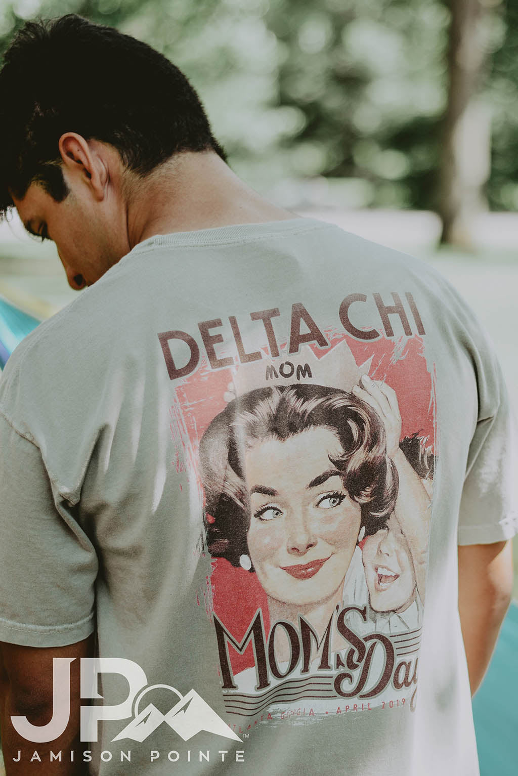 Delta Chi Mom&#39;s Day Crown Tee