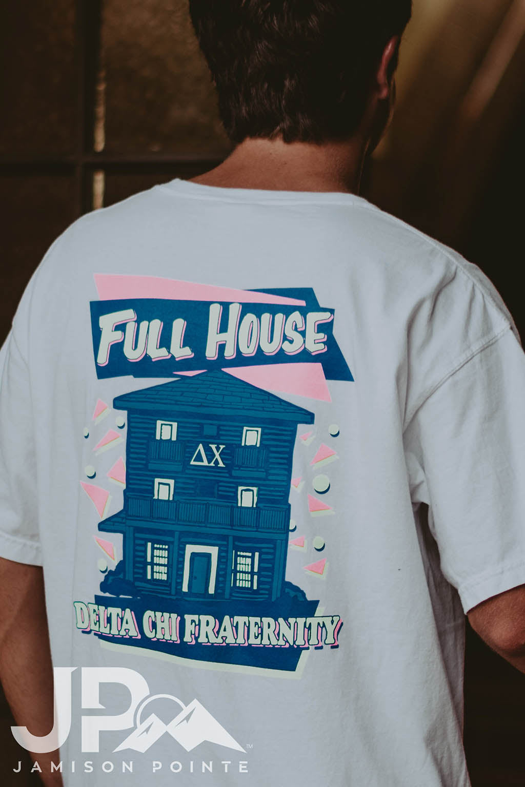 Delta Chi PR Full House Tee