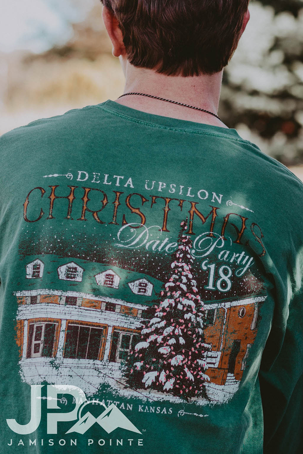 Delta Upsilon Christmas Date Party Tee