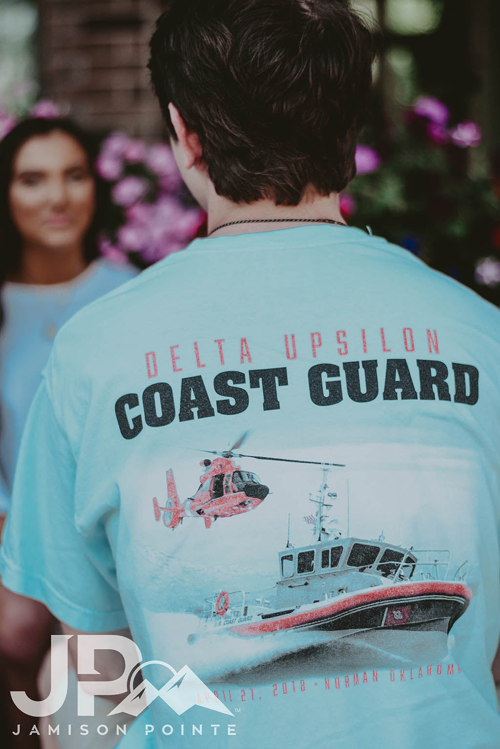 Delta Upsilon Coast Guard Function Tee