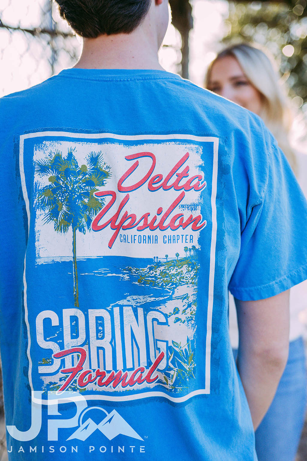 Delta Upsilon Spring Formal Beach Tee