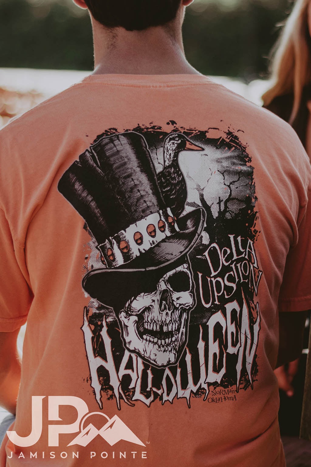 Delta Upsilon Halloween Top Hat Tee