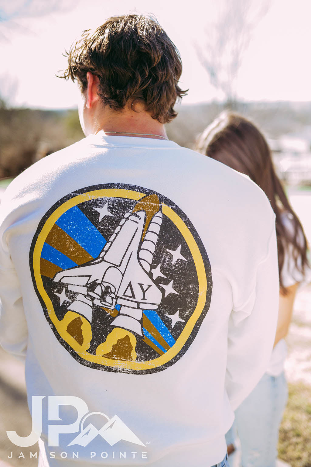 Delta Upsilon PR Space Ship Sweatshirt