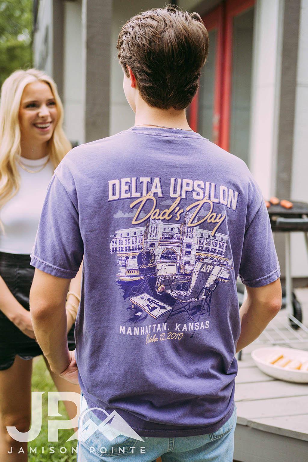 Delta Upsilon Dad&#39;s Day Tailgate Tee