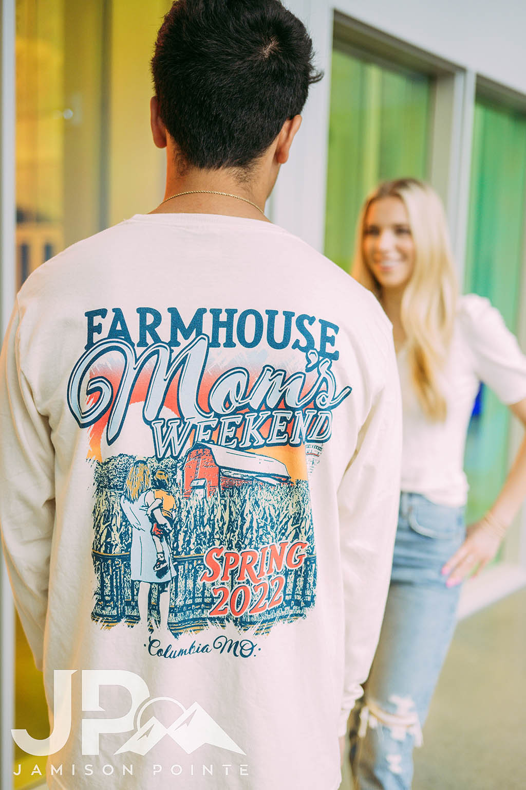 Farmhouse Mom&#39;s Weekend Barn Long Sleeve