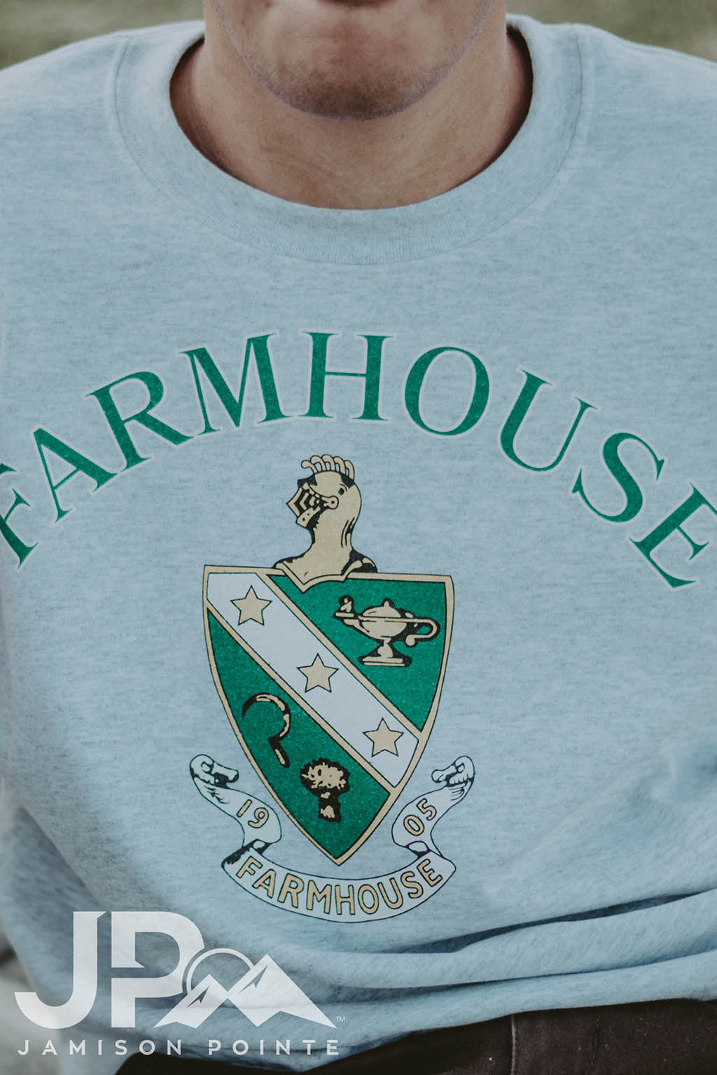 Farmhouse PR Crest Crewneck Sweatshirt