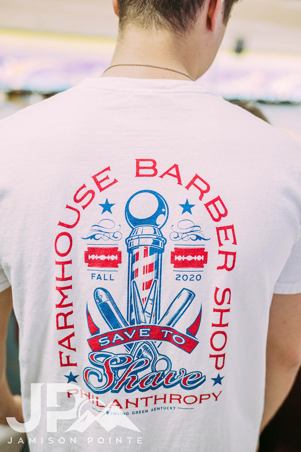 Farmhouse Barber Shop Philanthropy Tee