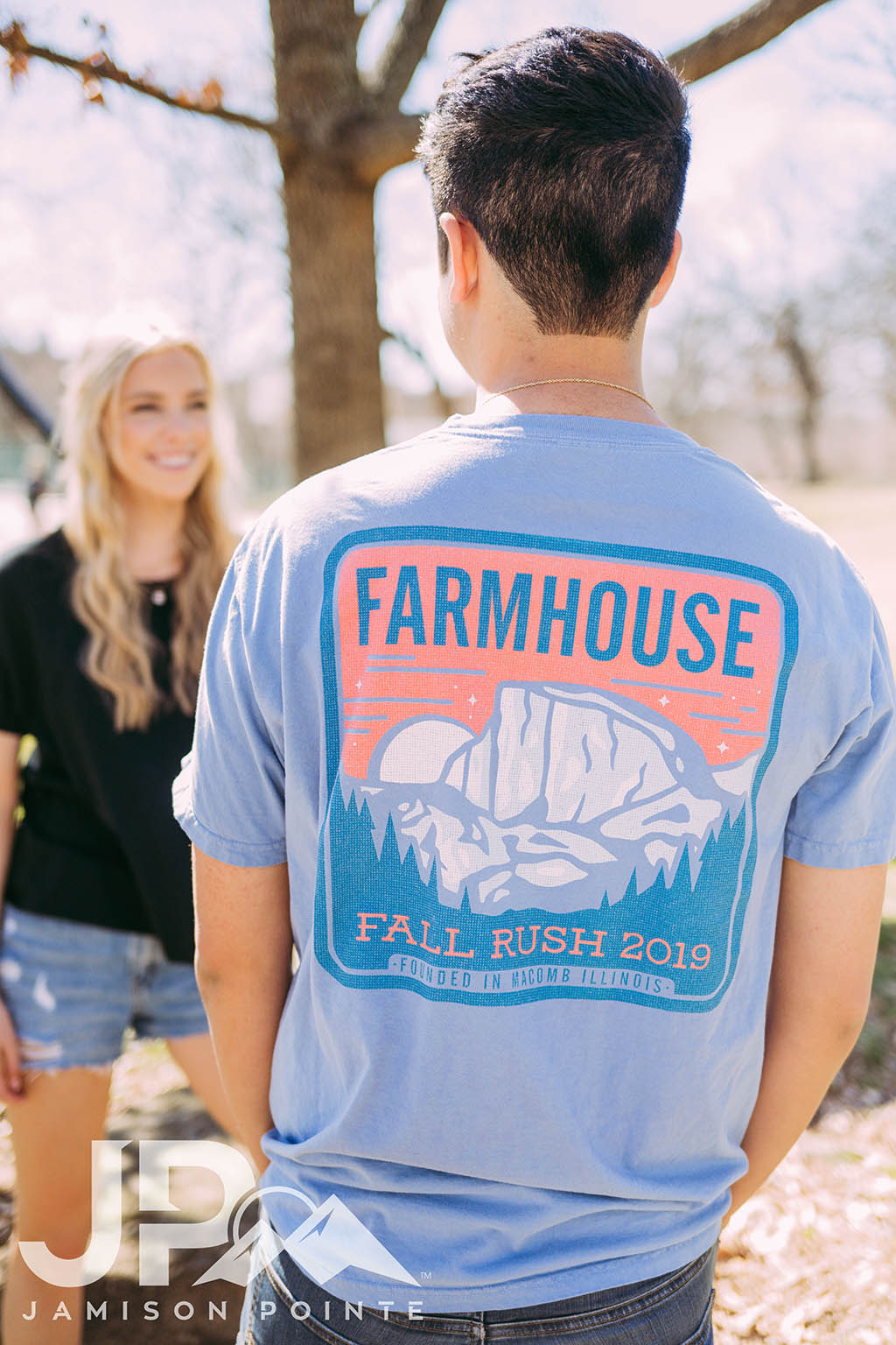 Farmhouse Fall Rush Landscape Tee