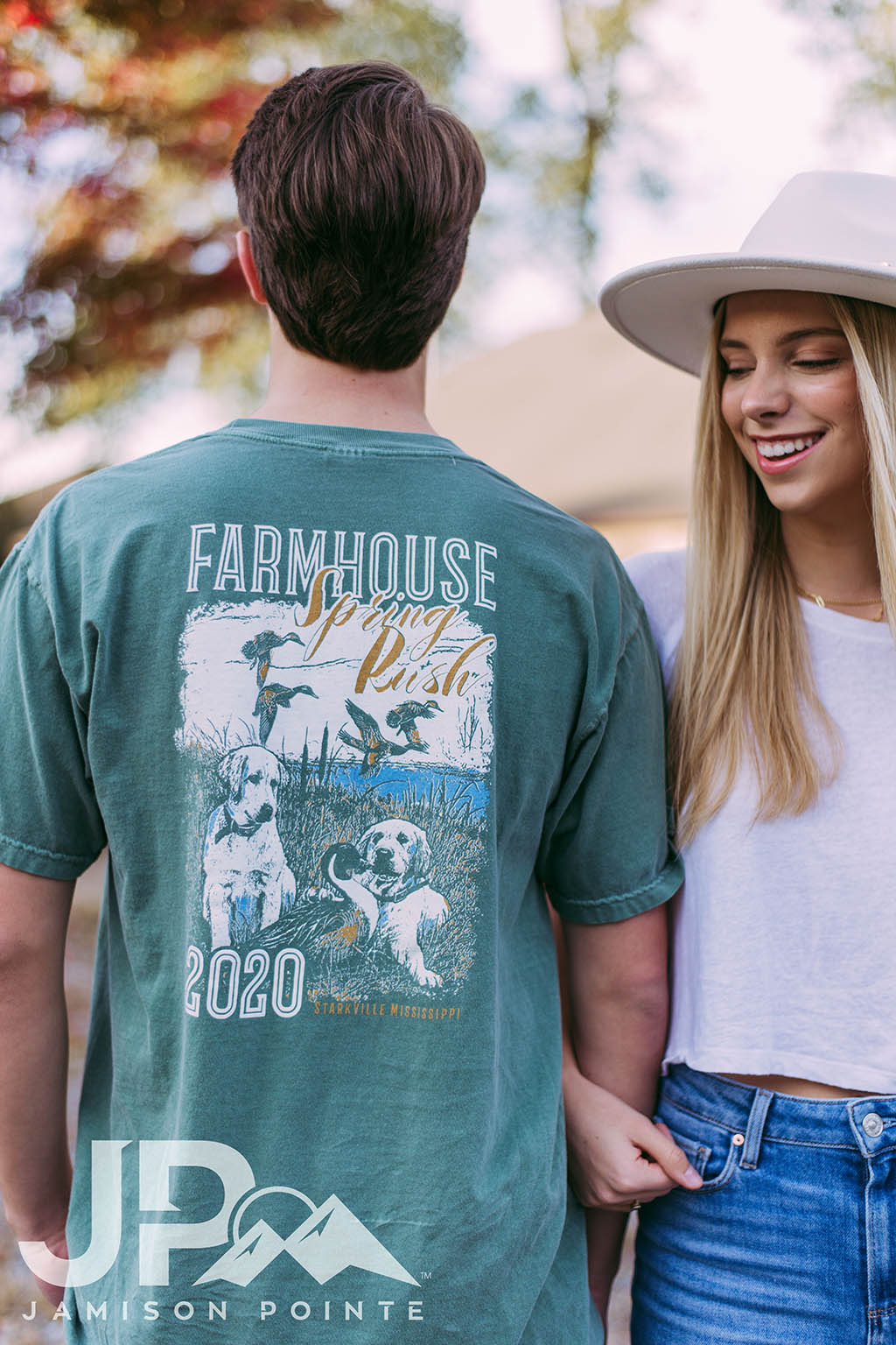 Farmhouse Spring Rush Hunting Dog Tee