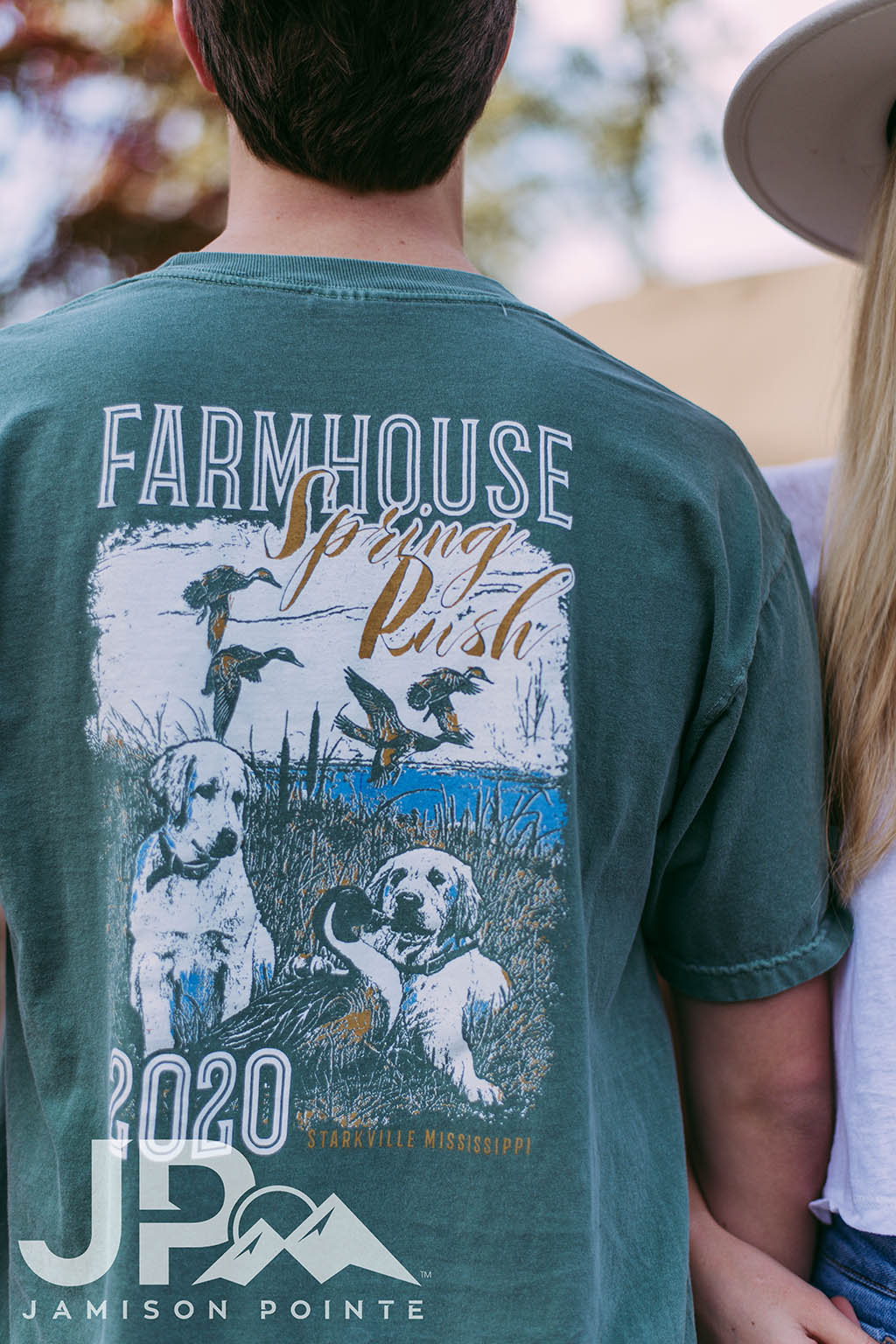 Farmhouse Spring Rush Hunting Dog Tee