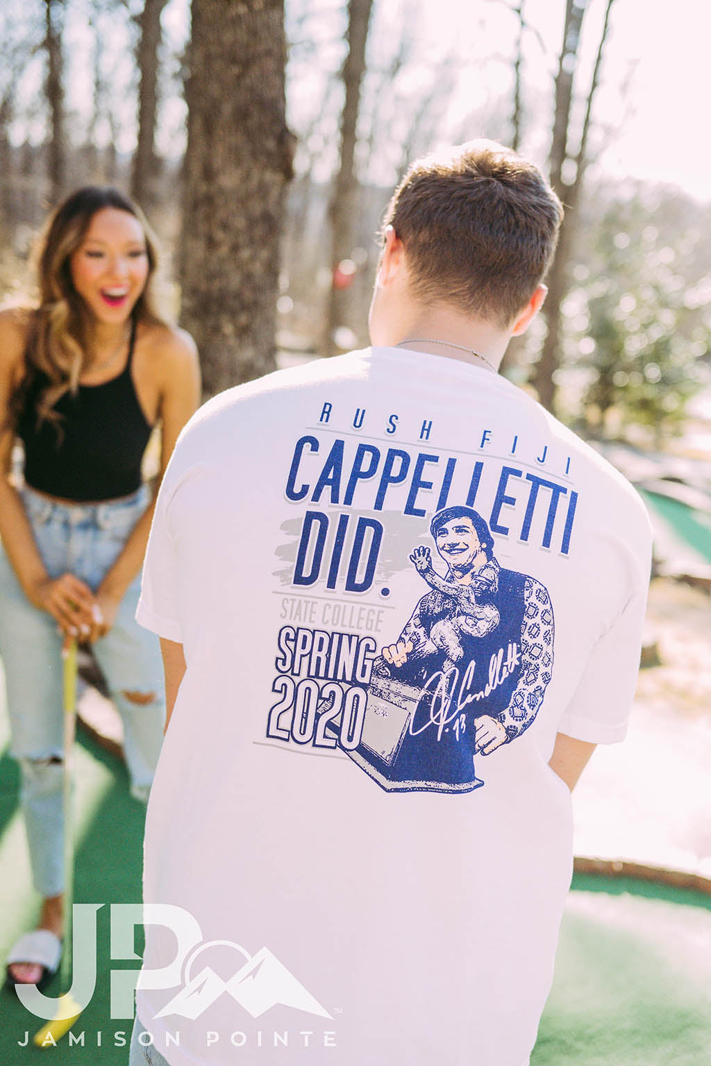 Phi Gamma Delta Spring Rush Football Tee