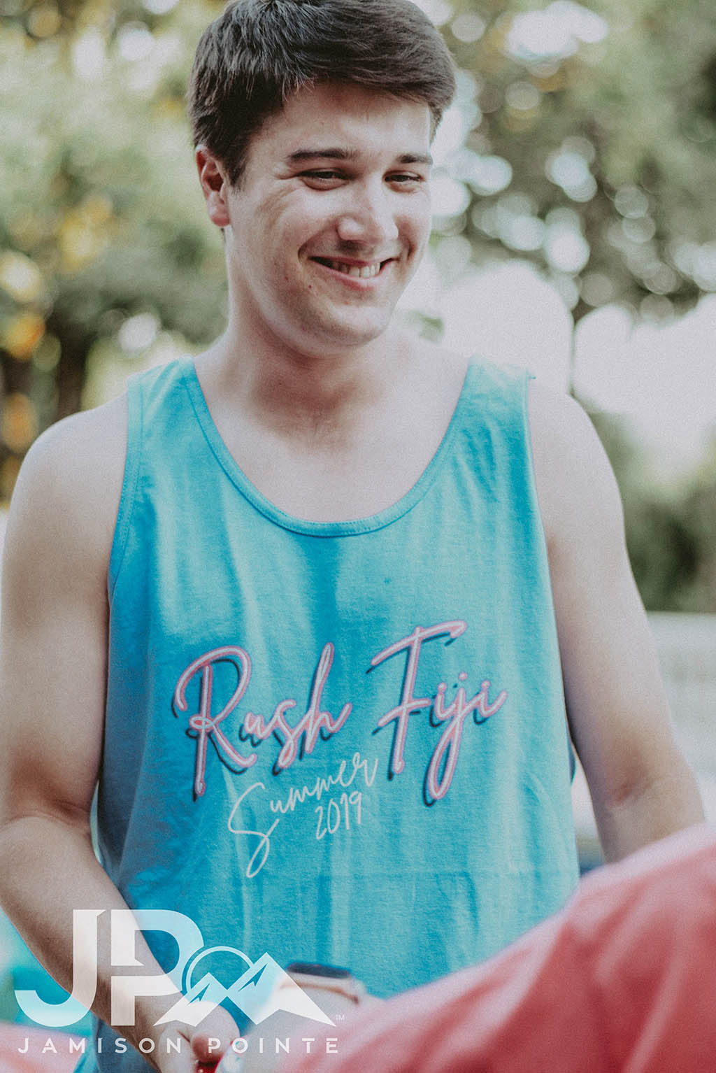 Phi Gamma Delta Summer Rush Neon Custom Frat Tank Top | Jamison Pointe