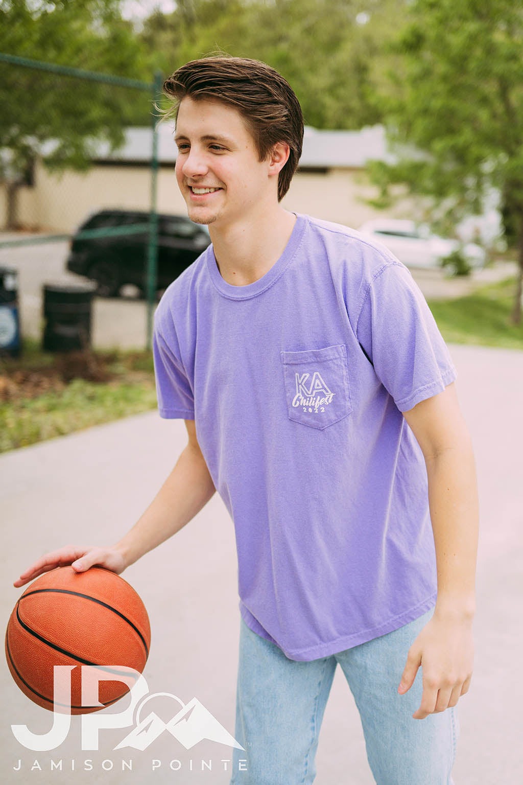 Kappa Alpha Chilifest Retro Purple Tee