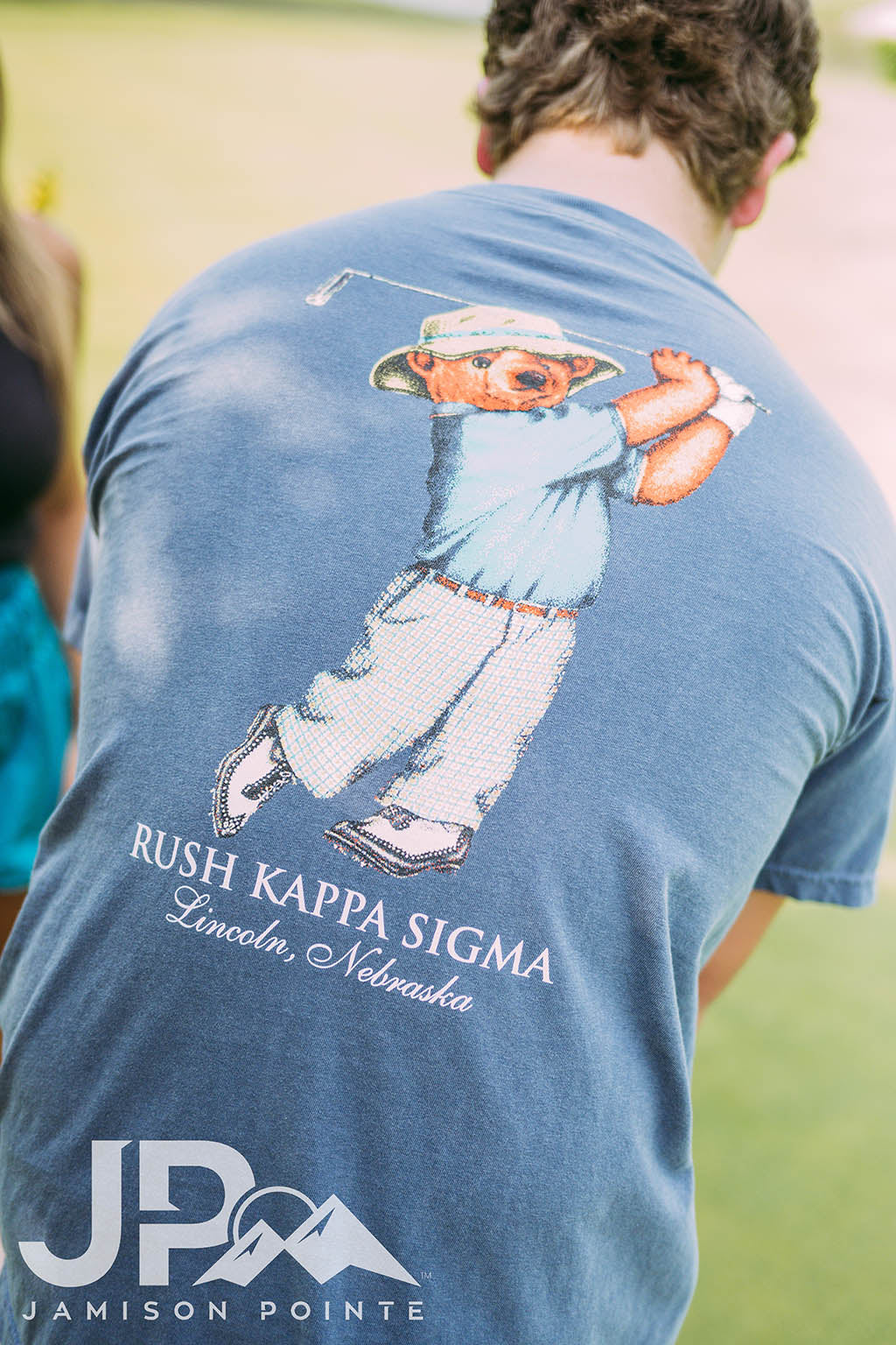 Kappa Sigma Spring Rush Golfing Bear Tee